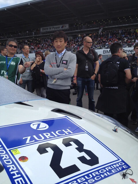 2012年にドイツで開催された「ニュルブルクリンク24時間耐久レース」にGT-Rの開発陣として参戦!