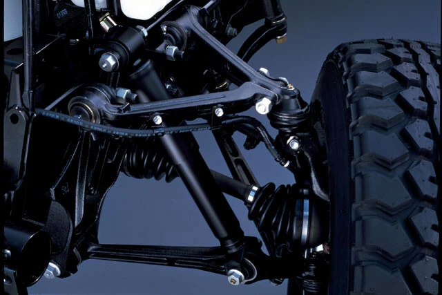 異次元の車高を実現するハブリダクション