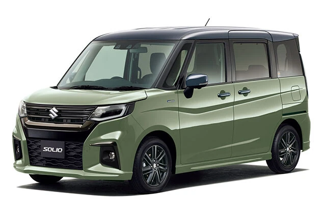 スズキ「ソリオ」価格：158万1800～222万2000円　スズキが誇る登録車の代表がソリオ。昨年1～12月に4万1590台を売った。渡辺氏いわく「ルーミーやトールを検討する場合はソリオも試乗してほしい」