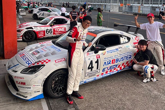 もてぎスーパー耐久。スーパーGTシリーズチャンピオンを目標に、日々鍛錬を積んでいる