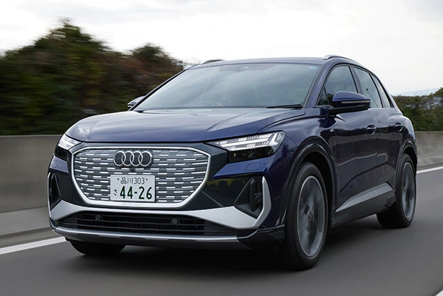 2026年以降の新型車はすべてEVと宣言するアウディ。そのエントリーモデルがQ4 e-tronだ。決して安くはないが販売は好調。価格1099万~1317万円