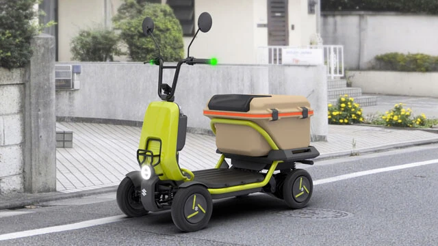 電動パーソナルモビリティ「スズライド」