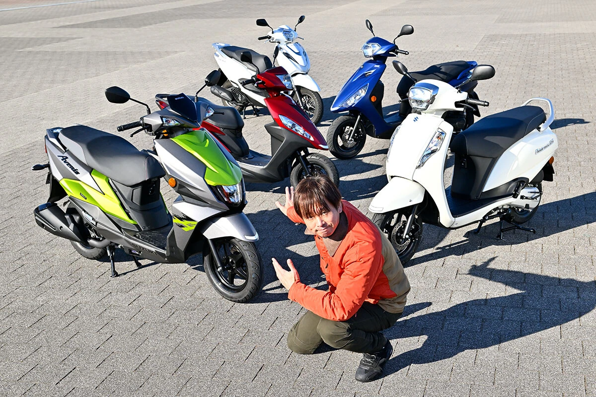 青木タカオ氏が話題の原二スクーター5機種にガチ試乗！　果たして大本命に推す一台はどれになるのか？