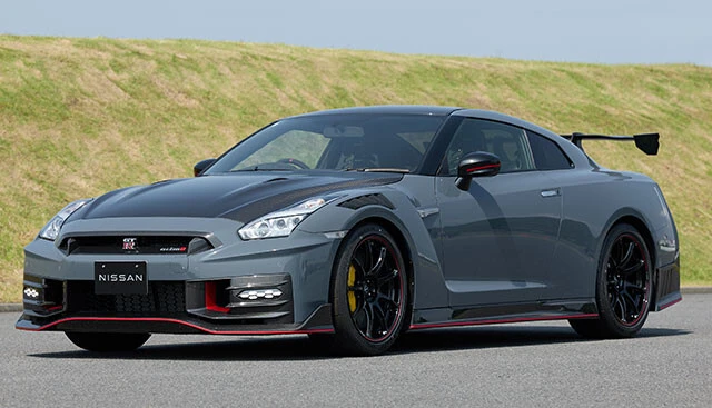 第5位 日産「GT‐Rニスモスペシャルエディション」予約段階で注文が殺到し、〝お宝カー〟と化した2024年モデルの日産GT-Rニスモスペシャルエディション。最高出力は600馬力