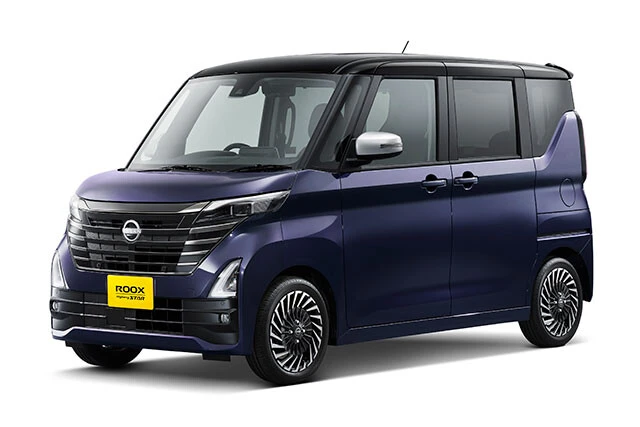 日産「ルークス」発売：6月下旬、価格：163万7900～231万6600円。デリカミニと兄弟車の日産ルークスもマイチェン。特に顔面をガッツリ整形。躍動感と高級感を表現するべく磨き上げたという