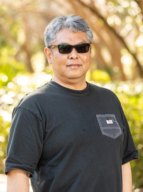 試乗して解説してくれた竹花寿実氏