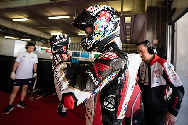 3月11、12日、ポルトガルでの最終テストは2日間で146ラップと気合い十分の中上選手。「一歩一歩、トップグループとの差を縮めています」とコメント