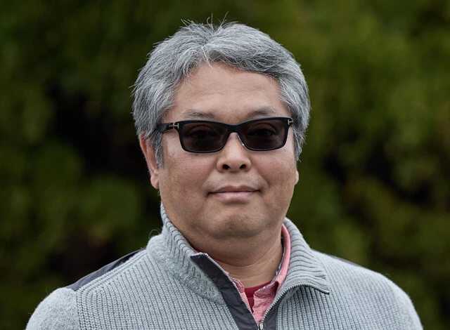 試乗と解説をしてくれた竹花氏