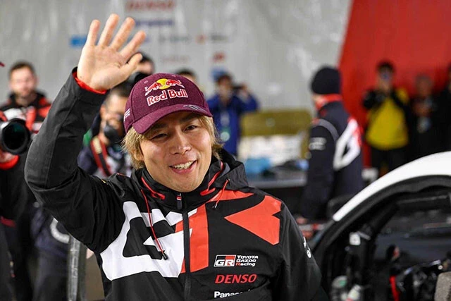 来季、トヨタワークスからフル参戦する勝田選手の目はすでに2024年の戦いを見据えており、「優勝を狙います」と言い切ってくれた