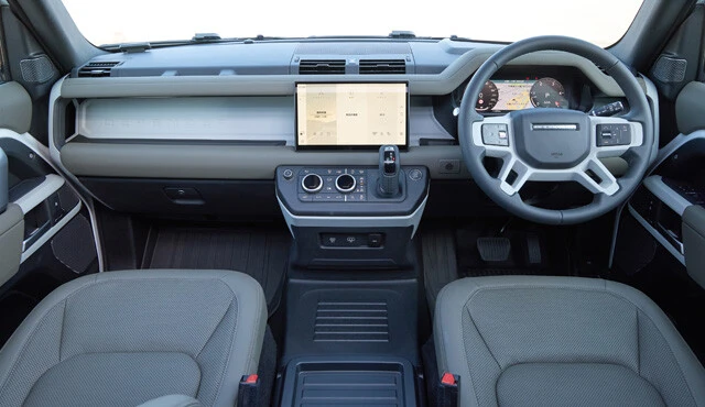 ぶっちゃけ、着座位置がかなり高いので見晴らしはいい。各ボタンやダイヤルも使いやすい