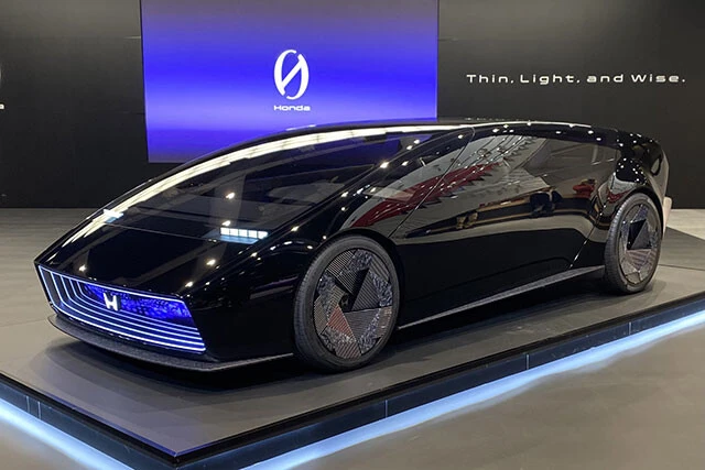 ホンダ「ゼロシリーズサルーン」。脱エンジンを掲げるホンダの新フラッグシップEV。26年からグローバル展開が始まる