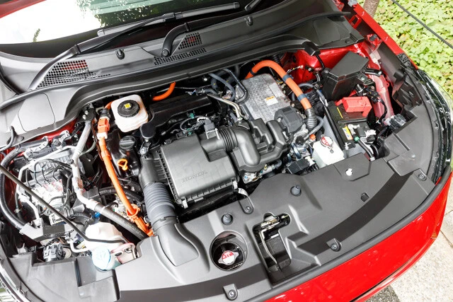 今回試乗したモデルはホンダ独自のハイブリッドシステム「e:HEV」を搭載