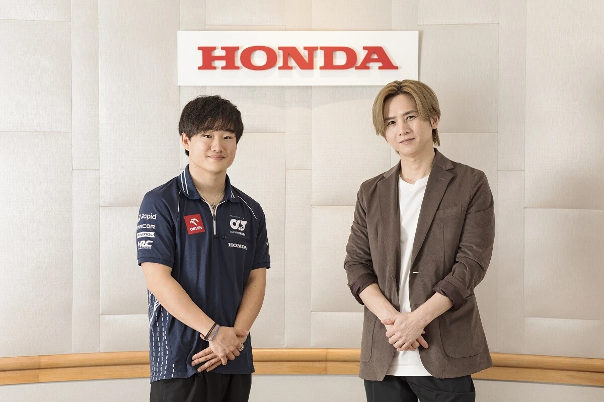 角田裕毅×堂本光一「今季は上位グループにアルファタウリが加わってほしい」【コンマ一秒の恍惚Web 特別版】