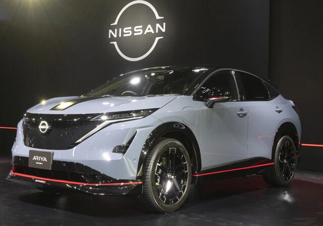 【やりすぎ第8位】日産 アリアニスモ 日産自慢のフラッグシップEVをニスモがチューン。日産関係者に話を聞くと自信満々。正式発表は今春を予定しているという