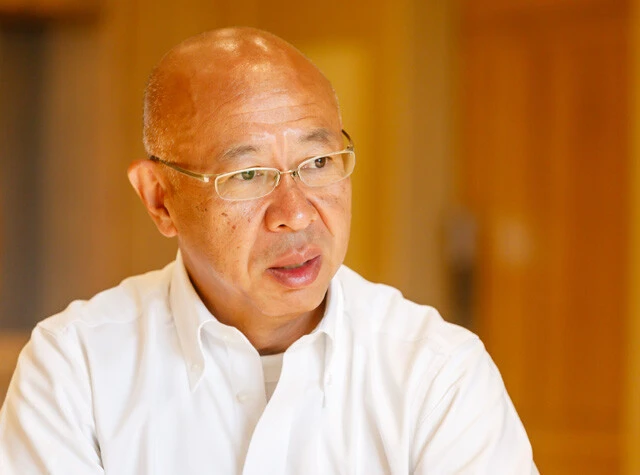 注文殺到中の新型フリードについて、「おかげさまで、ご好評をいただいている」と安積氏