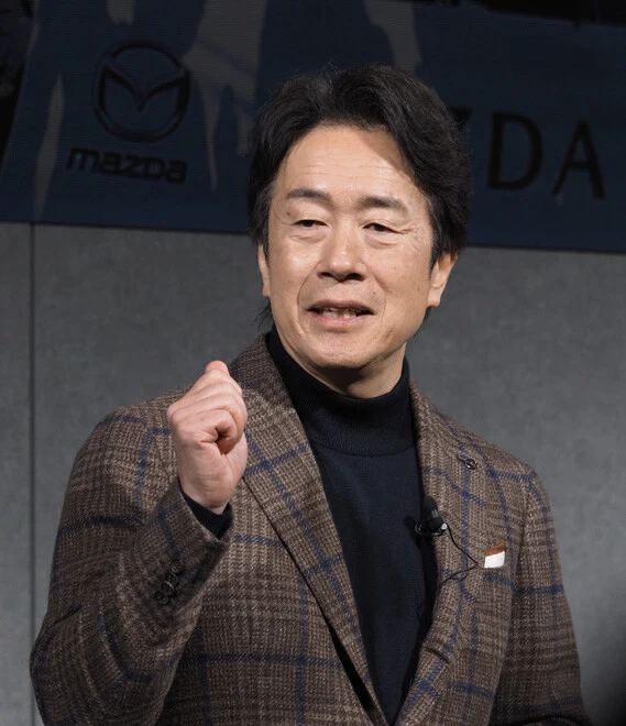 マツダ 毛籠勝弘社長 「2月1日にロータリーエンジンの開発グループを立ち上げます」とブチ上げた毛籠社長。マツダファンは狂喜乱舞