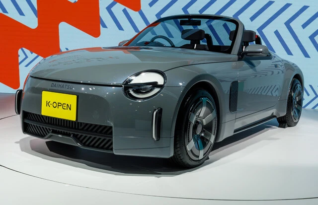 【第5位】ダイハツ K‐OPEN　山本氏いわく「まだ発売時期と価格は読めませんが、耳にしている感触を踏まえると、次期コペンは軽のFRで出る」