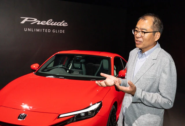 ホンダ6代目プレリュード開発責任者の山上智行　11代目シビックの開発も手がけた山上氏が、ホンダの技術と情熱を結集させ、電動化時代にふさわしいスペシャリティカーに！