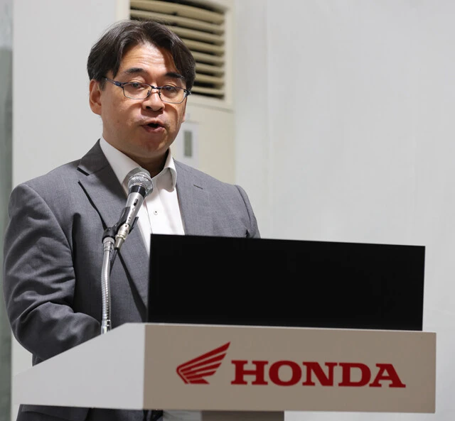 青木氏は、バッテリーステーションを展開するGachacoの渡辺一成社長(写真)を直撃。現状から今後の戦略まで聞いた