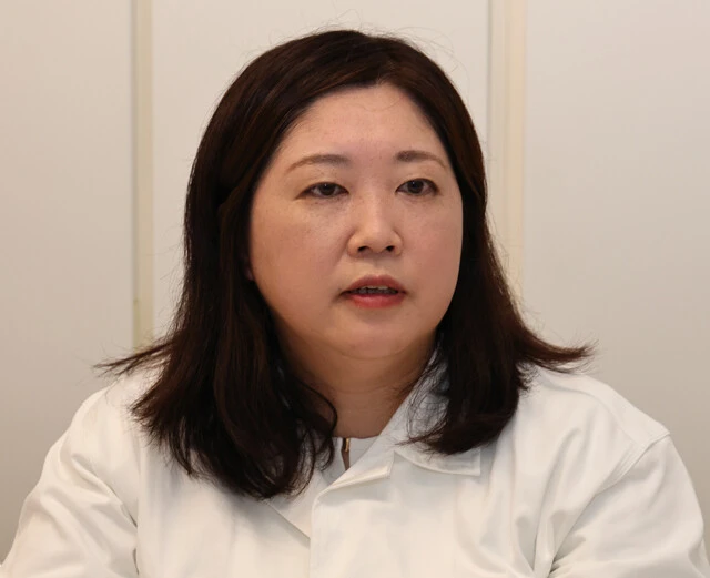 噂の新型電動スクーターを手がけた開発責任者・後藤香織氏。未来感あふれる外観デザインへのこだわりについても語ってくれた