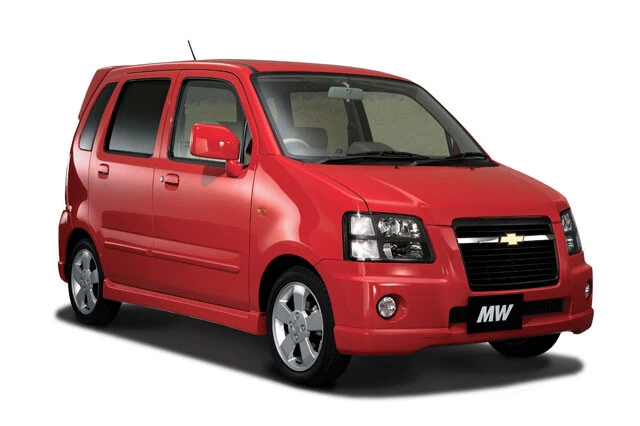 00年に日本市場に投入されたシボレーMW。ゼネラル・モーターズとスズキの協業カー。残念ながら現在は存在しない