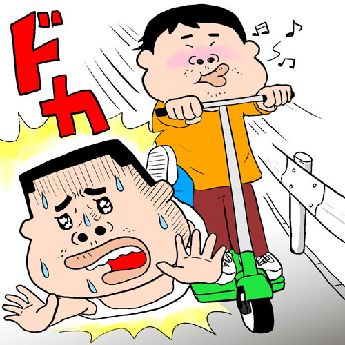 第10位無法状態の電動キックボードをどうにかせい（怒）