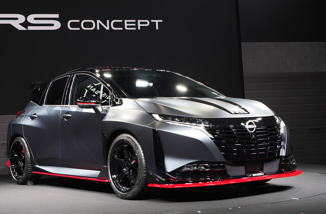 【第3位】日産　オーラNISMO RSコンセプト　専用エアロなどでド迫力にも程がある仕上がりに。会場では「こういう日産車を待っていた！」という声が相次いだ