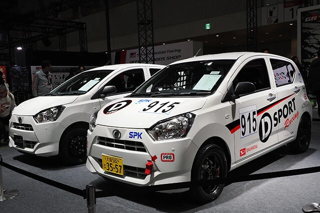 第2位「ダイハツ ミライース　tuned by D-SPORT Racing」710㎏の軽量ボディに競技直系装備をメガ盛り。公道もサーキットも楽しめる本気仕様で即完売
