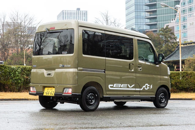 ダイハツ e-アトレーのバッテリーには安全性の高いLFP（リン酸鉄リチウムイオン電池）を採用する