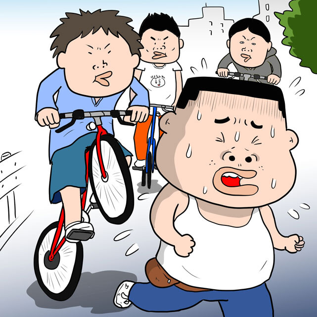 自転車による危険な集団走行では、歩行者を威圧する行為も見られるという。こうした動きが全国に広がることを懸念する声も、今回の取材で数多く耳にした