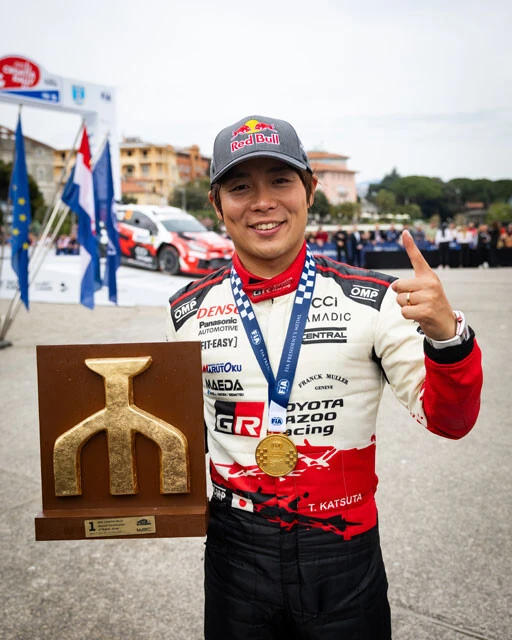 クロアチア・ラリー制覇。勝田は前戦からの連勝でランキング首位へ。いずれも日本人初、その走りで歴史を塗り替え、いざ母国凱旋