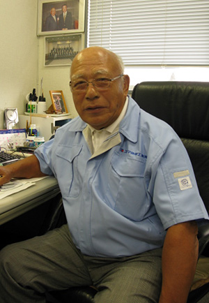 コジマ技研工業の小嶋實社長