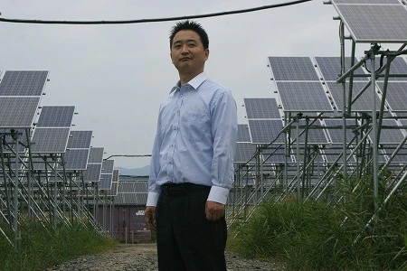 常務取締役の折笠さん。3・11前は居酒屋の店長だったが、意識がガラリと変わり転身した。