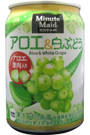 ミニッツメイドアロエ&白ぶどう