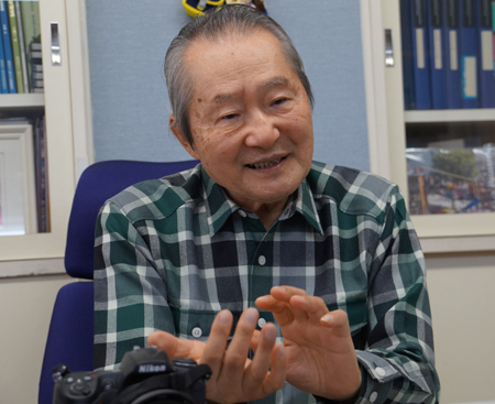 冨士見幼稚園の玉川弘園長。「僕の宝物は教員です」