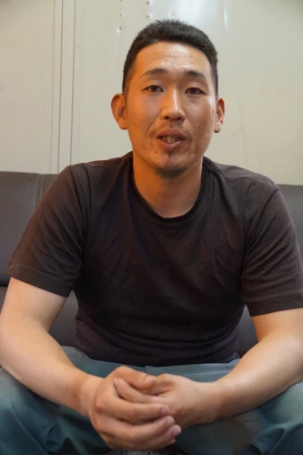 浜屋の社員、関口公平さん。「現場の意見を大切にしてくれるところがこの会社の魅力」と話す