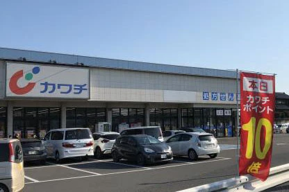 カワチ薬品／出店エリア　東北地方、関東地方、長野、新潟、静岡、山梨／店舗数　330店舗【5月31日時点】／北関東地盤で、本社は栃木県。売上高は2800億円超。駐車場のある大型郊外店が多く、売場面積は最低でも400坪、広いと1000坪にも及ぶ。昔ながらのチラシ戦略で支持を得ているブランドである