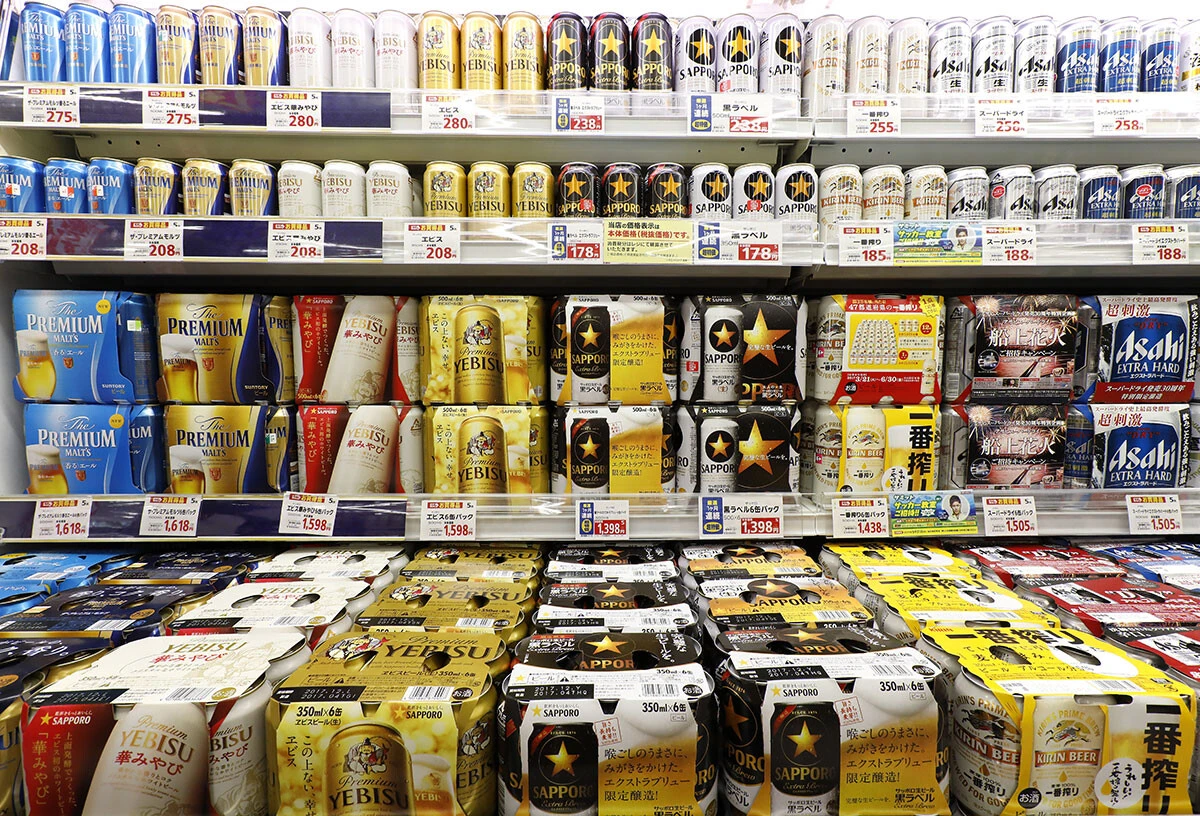 10月から「ビール」は値下がり、「発泡酒」は据え置き、「第三のビール」は値上がり!