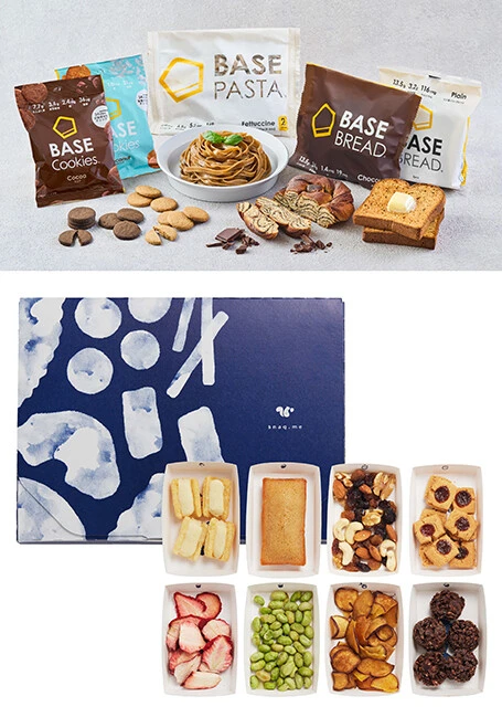 BASE FOODやsnaq.meで届く健康が意識された良質なお菓子。大和氏も入会しているとか