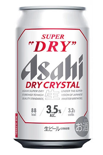スーパードライドライクリスタル(アサヒ)メガヒット商品「スーパードライ」をベースに、3.5%の低アルコールを実現。「ライトすぎる気もするが、冷涼なアロマが漂いおいしい!」(こぐねえ氏)10月11日発売