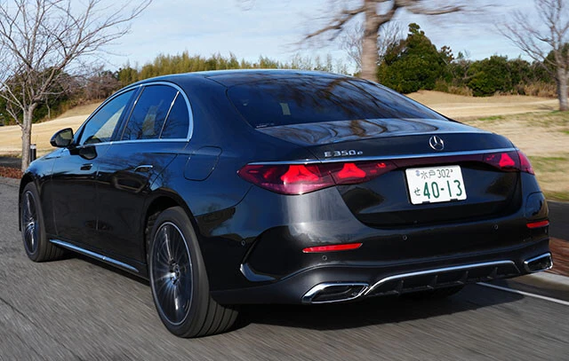 メルセデス・ベンツの新型Eクラスに設定されたPHEV、E350eスポーツエディションスター。価格は988万円