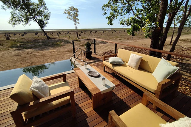 デジタルデトックスをうたうオーストラリアのリゾート施設。見渡す限り何もない荒野でバカンスを過ごす