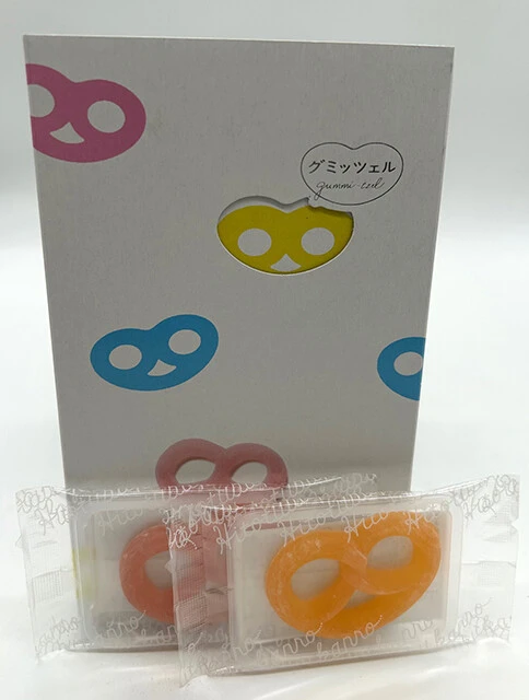 「グミッツェルBOX」12個セット（ヒトツブカンロ）2000円　東京駅や原宿、オンラインショップで購入可能。こちらの商品はオンライン限定