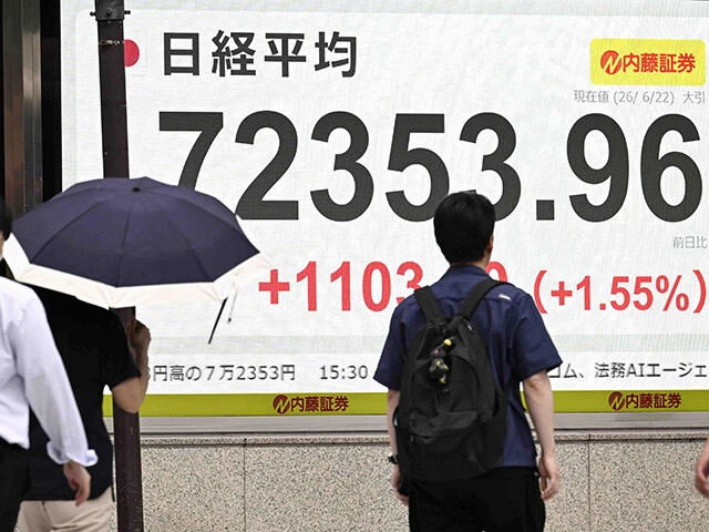 6月18日に日経平均は7万円を記録。22日には7万2000円台を突破した