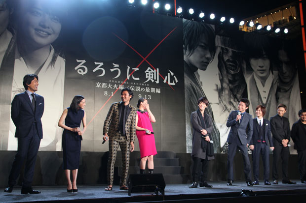 映画 るろうに剣心 完結編完成 佐藤健 武井咲 蒼井優らが 日本映画が変わる事件 と絶賛 写真 ニュース 週プレnews 週刊プレイボーイのニュースサイト