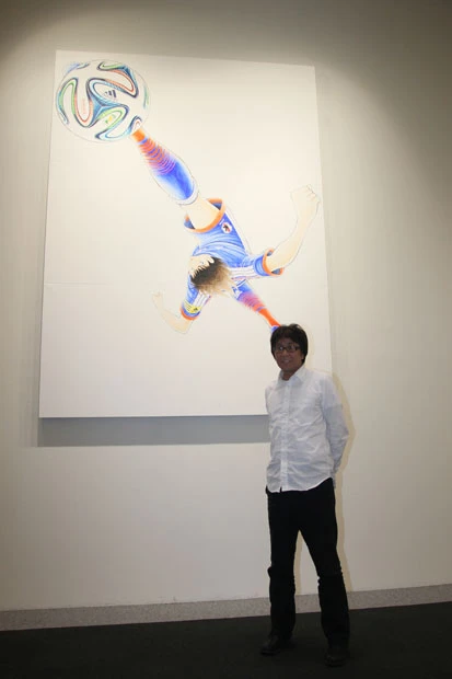 今回のために書き下ろした巨大イラスト