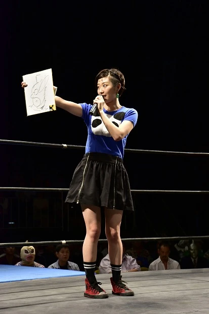 ＡＫＢの田名部生来ちゃんも応援ゲストで来場