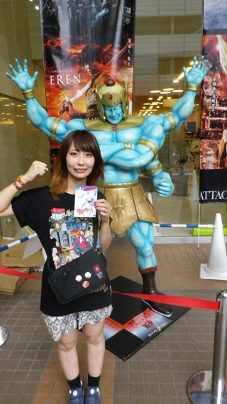 ミキサー大帝とミートくんを描いた弓削田さん