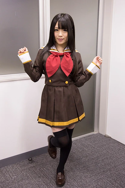 コスプレイヤー名：南梨央奈（みなりお）コスチュームの作品名：響け！●ーフォニアム　キャラクター名：高●麗奈