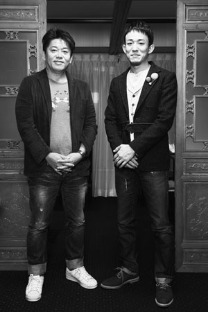 堀江の大胆さに驚く加藤